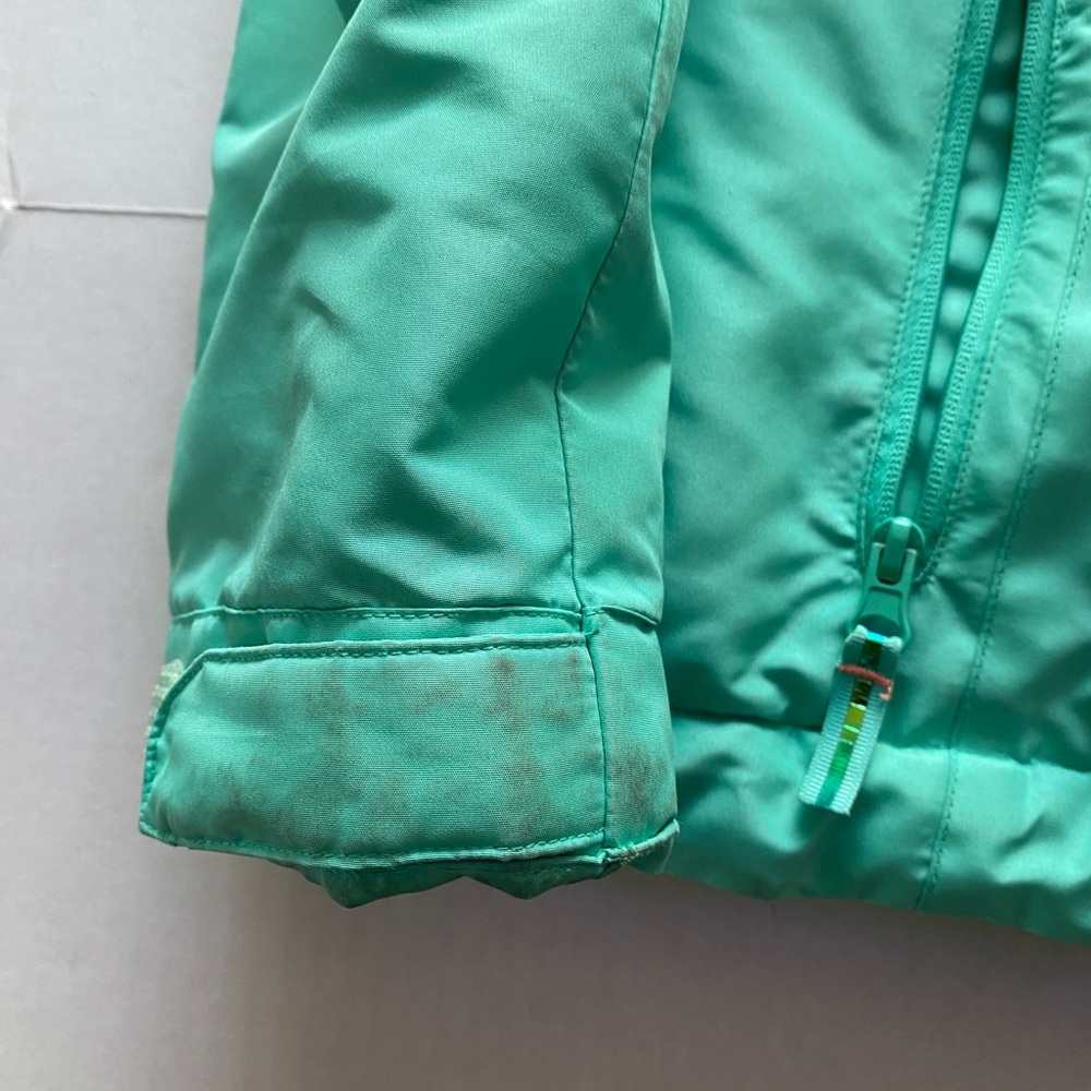 Champion Mint Green Kids XL Puffer Jacket - Picture 3 of 9
